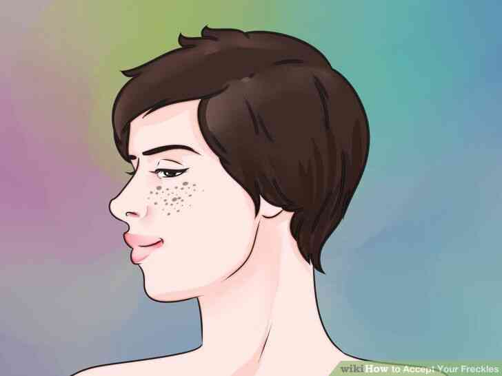 Image intitulée Regardez Bien avec des taches de Rousseur à l